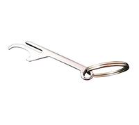 BUBEFSKD Pocket Birra Apribottiglie In Acciaio Inox Multifunzione Portachiavi Dispositivi Portatile Ciondolo Con Portachiavi Portachiavi