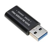 BUBEFSKD Porta di ricarica USB in alluminio con funzione blocco dati, supporta una rapida prevenzione della sincronizzazione dei dati