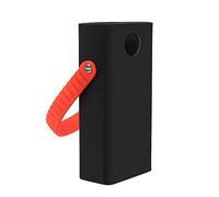 BUBEFSKD Portatile Silicone Per Il Caso Pea40 40000MAH Anti Antiscivolo Custodia Protettiva Morbida Copertura Silicone Cover Cover Rosso Con Cinghia Portatile Accessori Donne