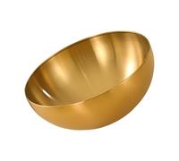 BUBEFSKD Pratico ciotola di miscelazione in acciaio inox elegante stoviglie singola porzione adatta per singola porzione pasto introduzione