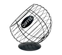 BUBEFSKD Pratico distributore di baccelli da caffè Arte Ferra, bocca obliqua, grande capacità, porta frutta e verdura