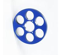 BUBEFSKD Professionale Prendendo Rulli Per SN Serie Band Alluminio 6 fori Nastro Vuoto Take Up Sostituzione Parti dell'altoparlante in Alluminio