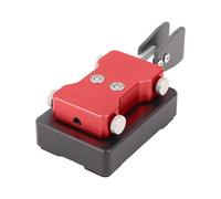 BUBEFSKD Pulsante Morse code regolabile con controllo di contatto e smorzamento magnetico, chiave automatica per gli appassionati di radio, pagaia in carbonio