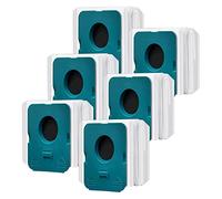 BUBEFSKD Sacchetti per La Polvere Riutilizzabili VS20A95923W Clean Station Base Aspirapolvere Sostituisci Elettrodomestico 6/10 Sacchetti Ricambio Contenitori con Coperchio in Plastica