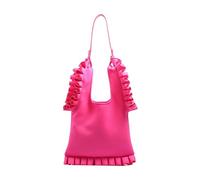 BUBEFSKD Sacchetto ascellare Vintage Colorato Chiaro Per Le Donne Pieghevole Trappola Avambraccio Grande Capacità Uno Borsa A Spalla Avambraccio, b