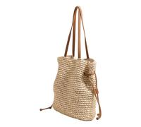 BUBEFSKD Sacchetto di cotone alla moda con comodo cinturino singolo e pratica borsa a tracolla per le donne ogni giorno, beige.