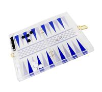 BUBEFSKD Scacchi Backgammon Gioco Da Tavolo Da Viaggio Set Pieghevole Strategia di Scacchi Portatile Giocare Dices Cup Per Tavolo Backgammon Board Per Adulti Viaggi