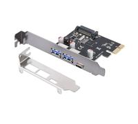 BUBEFSKD Scheda Adattatore Espansione USB 3.0 Multiporta da 3.1 A PCIE per Migliorare Le Prestazioni del Desktop Scheda Espansione USB PCIE