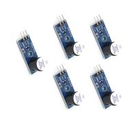 BUBEFSKD Scheda del Modulo Cicalino Allarme con Attivazione Livelli Elevati Compatibile per Progetti Gamme DC3.3-5V per Configurazioni Sistemi Allarme Cicalino Attivazione Passivo Alto