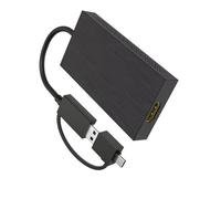 BUBEFSKD Semplice adattatore di visualizzazione video USB 3.0 2160P per mirroring display 4K 2K ed espansione senza driver, uscita video chiara ed espansione di più schermi