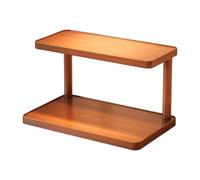 BUBEFSKD Servizio da tè portatile, design portatile, si adatta a qualsiasi parte anteriore, adatto per piccoli spazi, uso familiare e ambiente professionale, doppio strato