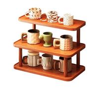 BUBEFSKD Servizio da tè portatile, design portatile, si adatta a qualsiasi parte anteriore, adatto per piccoli spazi, uso familiare e ambiente professionale, doppio strato