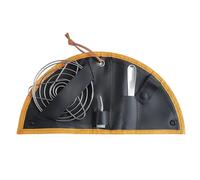 BUBEFSKD Set da caffè compatto da campeggio, supporto per filtro a molla, organizer per utensili da caffè preparati a mano, organizer per attrezzi da campeggio