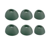 BUBEFSKD Set di 3 tappi per le orecchie in silicone per gemme, 2 cuffie, comodi germogli di ricambio, piccoli media, grandi cuscinetti sicuri