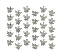 BUBEFSKD Set Di 30 Elegante Ciondolo Angelo Decorare Stili Tibetici Incantesimo Angelo Per Gioielli Personalizzati E Progetto Creativo Accessori Di Moda, Taglia unica, come descritto