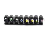 BUBEFSKD Set di adattatori di potenza multifunzionali, tra cui 8 pezzi/10 pezzi, adattatore di conversione per laptop, laptop e laptop