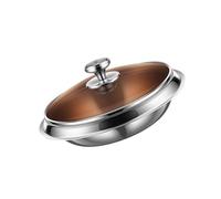 BUBEFSKD Set di piatti da cucina multiuso piatti da portata 304 acciaio struttura adatta per la cottura di appassionati di piatti in metallo da cucina