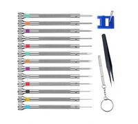 BUBEFSKD Set Piccoli Cacciaviti Precisione Ideali Per Riparazioni Orologi E Computer Strumenti Riparazione Orologi Kit Riparazione Computer