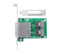 BUBEFSKD SFF8088 A SFF8087 Adattatore Doppia Porta Con Morsetto Per Server Adattatore di Memoria Dati Miglioramento della Connettività