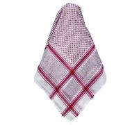 BUBEFSKD Shmagh Shemagh Sciarpa Deserto Utilizzare Grande Imballaggio Per Viaggi Libero E Sport Casual Wear Grande Foulard Per I Capelli Donne, Colore: rosso, Taglia unica