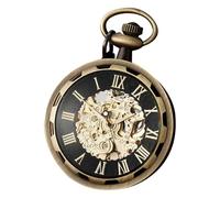 BUBEFSKD Sottoculture Orologio Da Tasca Meccanico Sottoculture Anime Borsa Antique Per Anime Moda Gli appassionati E Collezionisti Vintage Meccanico, bronzo