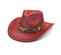 BUBEFSKD Sparkly Glitters Cowboy Cavaliere Per La Festa Di Nubilato Cavaliere Versatile Per Il Palcoscenico Club Il Livello Ovest Cowboy