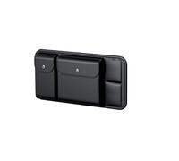 BUBEFSKD Spazio Efficiente per I Consulenti Auto con Supporto per Parasole E Scomparti per Cartelle Pianificatore Cartelle per Auto Permanente in PVC da 3 Litri a Installazione Rapida.