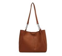 BUBEFSKD Spaziosa e affidabile borsa a tracolla singola in minimalista, beige, contemporanea, unisex, in poliuretano, regalo alla moda, casual, formale, comoda, pratica per il lavoro, la scuola