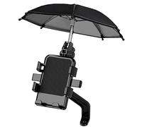 BUBEFSKD Staffa Per Telefono Cellulare Auto Motociclette Ombrello Biciclette Ombrellone Portatile Impermeabile Resistente Alla Pioggia Cella Porta Cellulare Impermeabile Montare L'ombrellone Solido