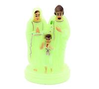 BUBEFSKD Statua Statuetta delle Famiglie Gesù Santo Che Illumina Buio Credo Religioso Cattolico per Arredamento La Casa Decorazioni Sculture in Plastica Collezione Decorazioni La Casa
