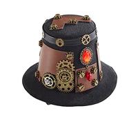 BUBEFSKD Steampunk Top Affascinatore viaggiatore nel tempo gay Halloween Accessori Steampunk Top