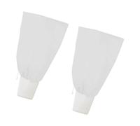 BUBEFSKD Struttura rinforzata e sicurezza delle piante per l'inverno barriera al freddo evidenziando estremità e legame 180 x 240 cm bianco crema verde pianta protezione invernale forte tessuto non