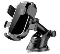 BUBEFSKD Supporti A Ventosa/Gancio Supporto Girevole A 360 Gradi per Telefono Auto Presa D Cruscotto Parabrezza Telefono da 4-7 Pollici