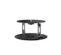 BUBEFSKD Supporto per proiettore in acciaio al carbonio con base rotante a 360 gradi, proiezione multidirezionale, capacità 1/4, 10 kg, supporto portatile per proiettore