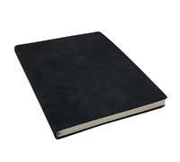 BUBEFSKD Taccuino in pelle PU, 160 pagine, a righe, con nastro segnalibro, per studenti, uomini d'affari, diario di viaggio, taccuino