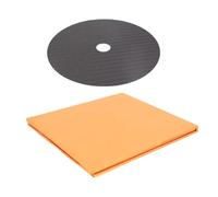 BUBEFSKD Tappetino stabilizzatore CD in fibra di carbonio per una migliore nitidezza del suono e prestazioni antiscivolo