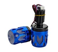 BUBEFSKD Tappo terminale per manubrio illuminato multicolore per scooter motociclette resistente alle intemperie in alluminio resistente alla corrosione