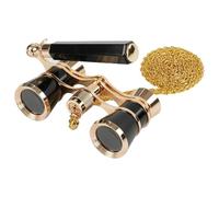 BUBEFSKD telescopio retrò Opera con catena regolabile e oro per concerti teatrali, cinema, telescopio portatile retrò teatro