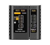 BUBEFSKD Tester per cavi di rete M469D Ethernet analisi di rete RJ45 RJ11 RJ12 CAT5 UTP strumento di analisi del cavo LED