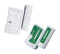 BUBEFSKD Tester per cavi permanente RJ45 in PVC per un rapido rilevamento degli errori nelle reti domestiche, tester di rete trasportabile