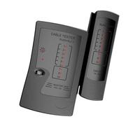 BUBEFSKD Tester per cavi permanente RJ45 in PVC per un rapido rilevamento degli errori nelle reti domestiche, tester di rete trasportabile