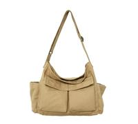 BUBEFSKD Trendy Morbida Borsa A Tracolla Elegante E Pratica Crossbody Borse In Tela Per Le Donne Perfetto Viaggio O Tempo Libero Il Giapponese Crossbody Bag, cachi