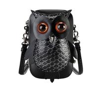 BUBEFSKD Trendy Owl Modello PU Pelle Delle Donne Crossbody Borse Retro Medievale Borsa A Tracolla Per Gli Acquisti E Unvalido Borsa Di Moda All'aperto