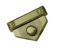 BUBEFSKD Triangolo Castello Per Gli appassionati di Moda E Gli amanti del Artigianato Borsa Alla Moda Accessori Aggiunge alle tue Creazioni Borsa Alla Moda Accessori, bronzo