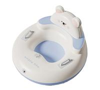 BUBEFSKD Tubo da neve professionale per bambini, gonfiabile in modo sicuro, per comfort e stabilità sulla neve, con adattatore ad aria a sgancio rapido, slitta multiuso con schienale