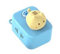 BUBEFSKD Twin Purpose Music Keychain Stress Relief Gadget Office Friendly Pulsante Decorativo Giocattolo con Portachiavi Portatile Caratteristica Cute Moggie Desk Decorazione Portachiavi