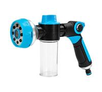 BUBEFSKD Ugello spray per acqua da giardino ad alta pressione multiplo, adatto per irrigazione e pulizia efficienti, doccia, ugello per tubo flessibile per animali domestici con diversi modelli