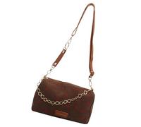 BUBEFSKD Unico Cordino Di Fragola Borsa A Tracolla Con Cinghia Della Catena Elegante Crossbody Borse Per L'Uso Quotidiano E Viaggio Delle Donne Borsa A Tracolla, marrone
