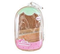 BUBEFSKD Valigetta di conservazione del display Keyring per bambole da collezione, stile di portafoglio portatile per bambini con pratico e impermeabile fantastico ciondolo per bambole organizzato