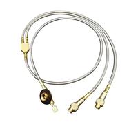 BUBEFSKD Valvole di Cottura Efficiente Adattatore Libero Doppia Connessione Valvole Adattatore Per E Requisiti di Cottura Portatile Tanica di Gas Compatibile